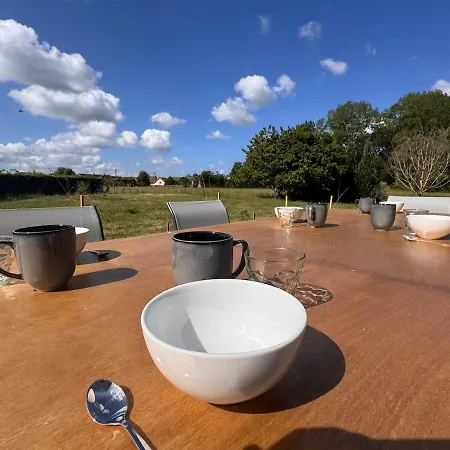 Maison Bleue Au Coeur De La Nature - Baie De Somme Semesterbostad Pendé